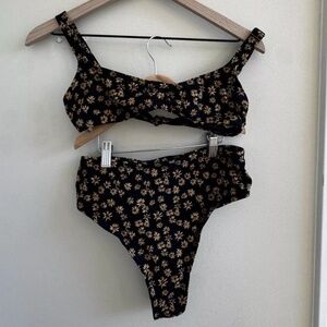 Free people swimsuit set size 6